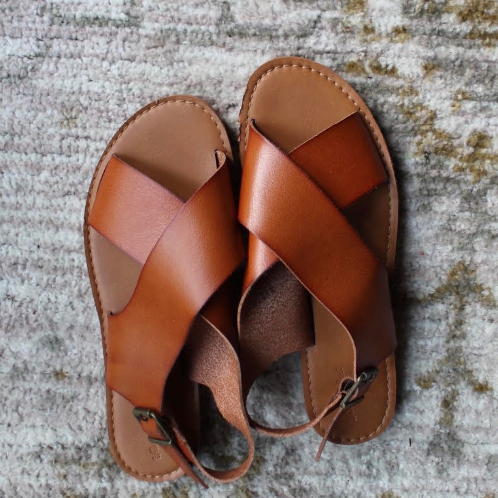 Target Brown Sandals - Never worn